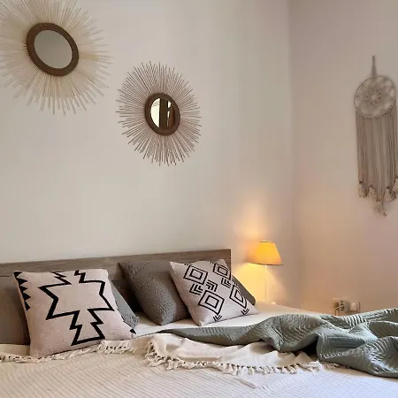 Appartement Cozy Bohemian 2 Mins From The Beach